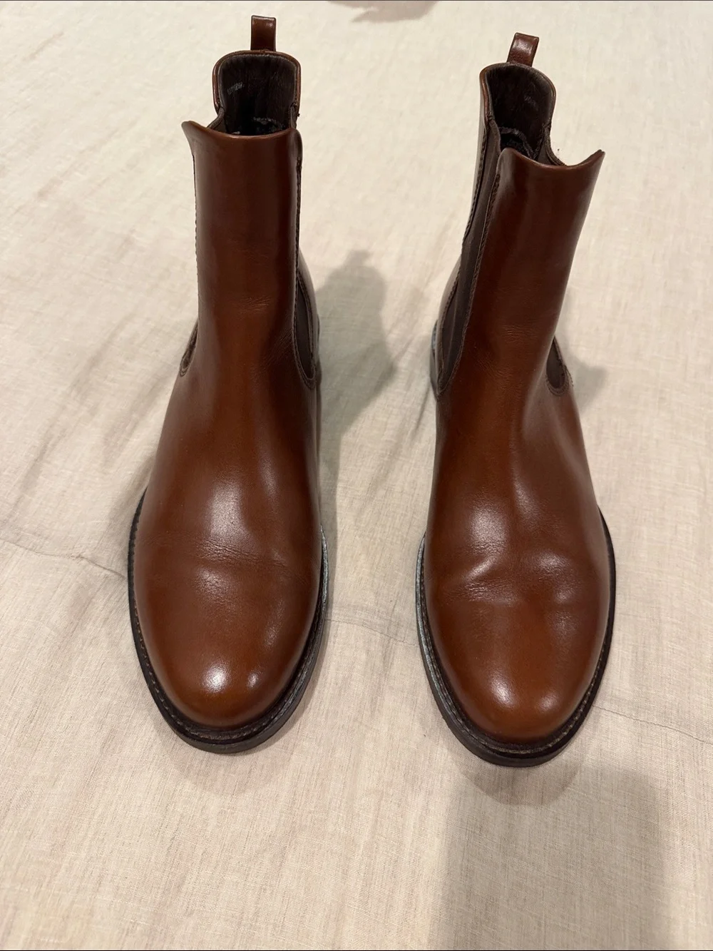 Ecco Men's Chestnut Leather Chukka Boots